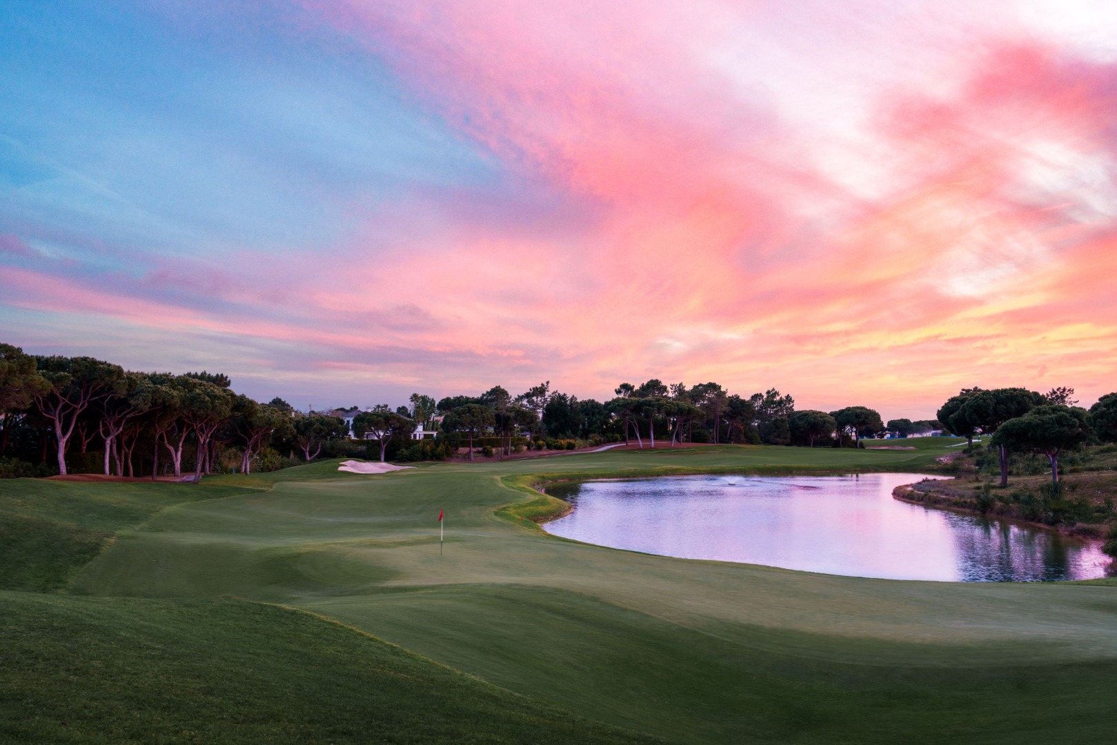 Quinta do Lago golf courses and natural surroundings