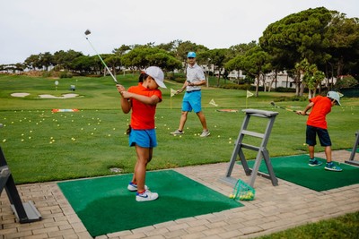Campos de golfe para crianças