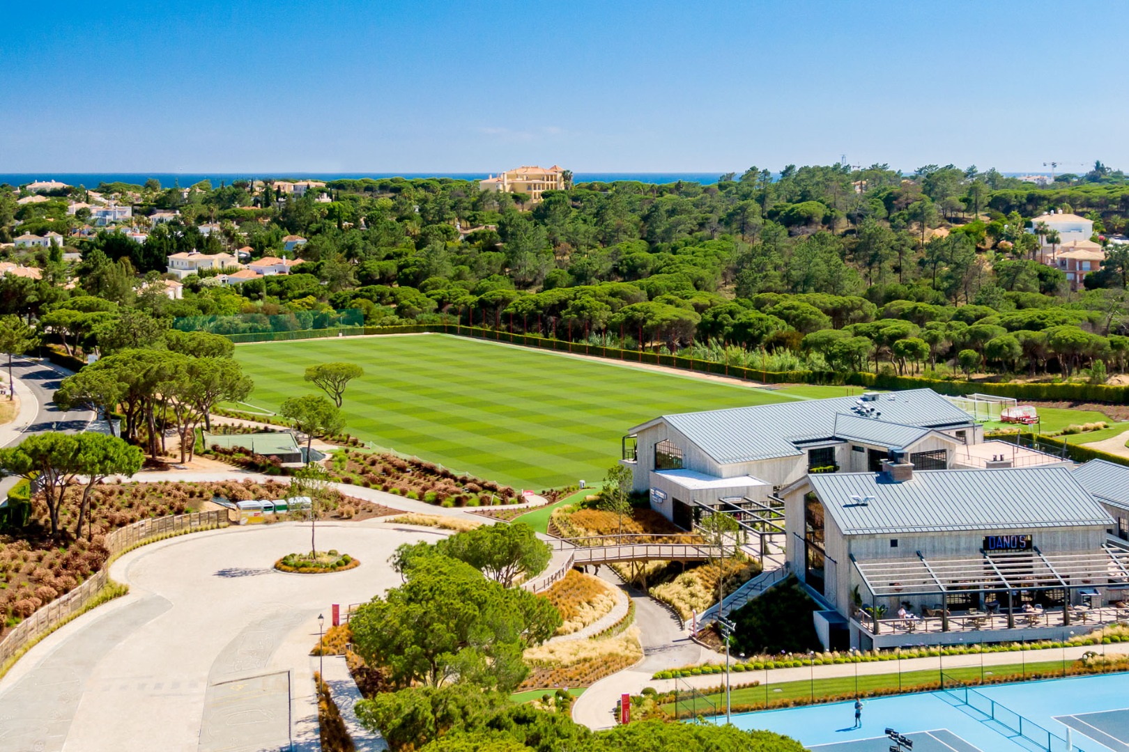 Tennis and padel courts at The Campus Quinta do Lago